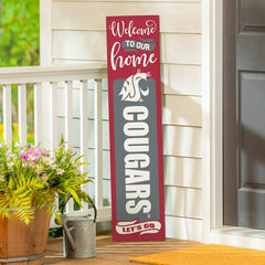 47" Double Sided Leaner, Washington State University, Halloween - Collegiate Home