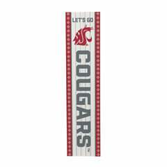 47" Double Sided Leaner, Washington State University, Christmas - Collegiate Home