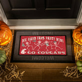 Washington State University Flocked Coir Halloween Sassafras Switch Ma - Collegiate