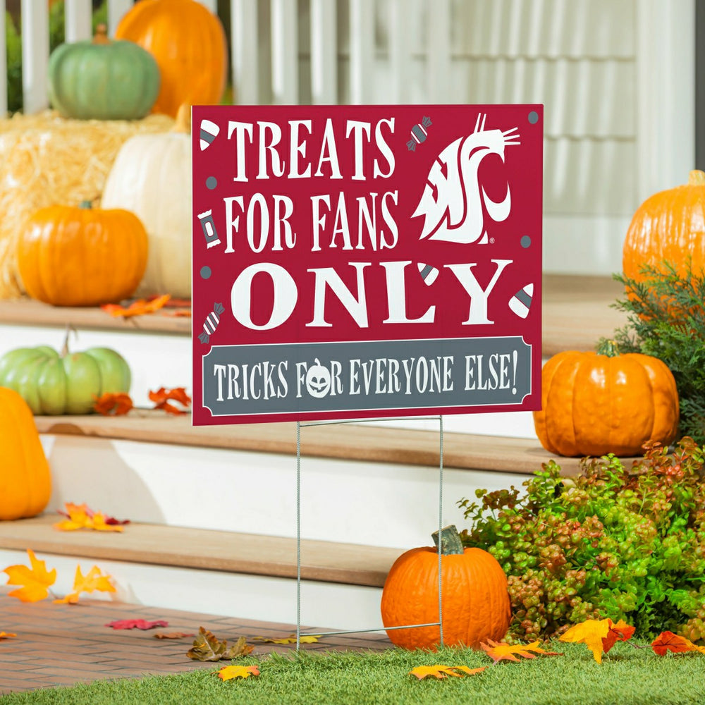 Washington State University Yard Sign, Halloween Treats for Fans - Collegiate Home