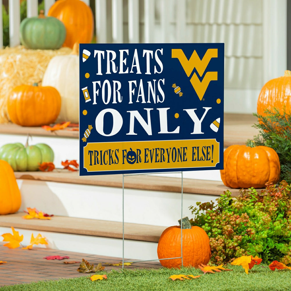 West Virginia University Yard Sign, Halloween Treats for Fans - Collegiate Home