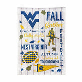 West Virginia University, Moire Flag, GDN, Fall Seasonal - Collegiate Home