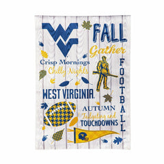 West Virginia University, Moire Flag, GDN, Fall Seasonal - Collegiate Home
