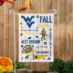 West Virginia University, Moire Flag, GDN, Fall Seasonal - Collegiate Home