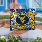 West Virginia University Coroplast Yard Sign, Holiday - Collegiate Home