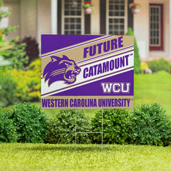 Western Carolina University Coroplast Yard Sign, Future Student - Collegiate Home