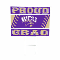 Western Carolina University Coroplast Yard Sign Graduate - Collegiate Home