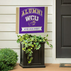 Western Carolina University Coroplast Yard Sign Alumni - Collegiate Home