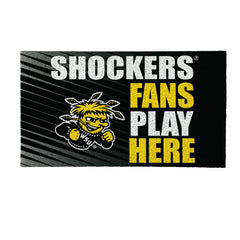 Wichita State University Fan Mat, 28"x16" - Collegiate
