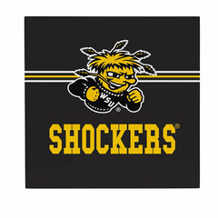 Wichita State University Wood Wall Sign, 12x12 - Collegiate Home