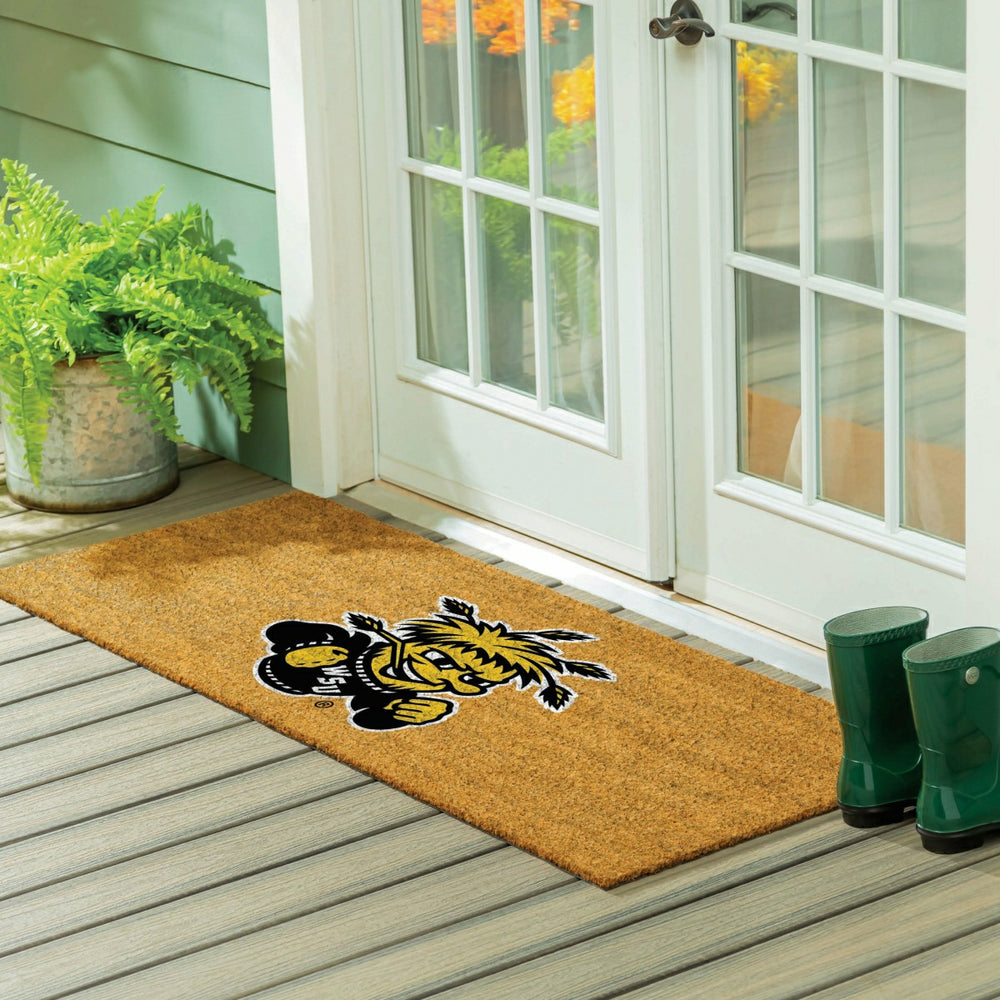 Wichita State University Extra Large Full Color Coir Mat, 60"x24" - Collegiate