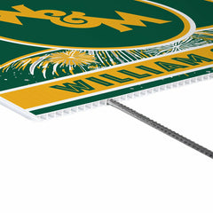 William & Mary Yard Sign, Patriotic - Collegiate Home