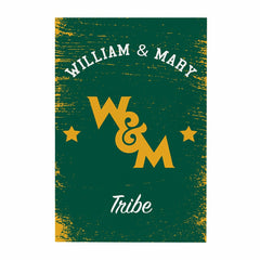 William & Mary Wood Wall Sign, 16x24 - Collegiate Home