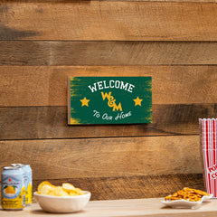 William & Mary Wood Wall Sign, 6x11 - Collegiate Home