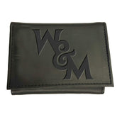 William & Mary, Tri-Fold Wallet, Black - Collegiate Home