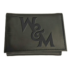 William & Mary, Tri-Fold Wallet, Black - Collegiate Home