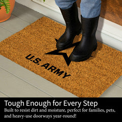 Coir Mat, 16"x28", US Army - US Military