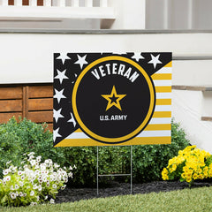 US Army Coroplast Yard Sign - US Military Home