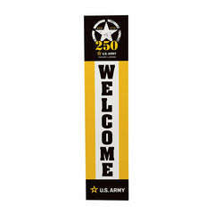 US Army, 250th Anniversary Large Single Sided Leaner, 47" - US Military Home