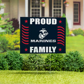 US Marine Corps Coroplast Yard Sign - US Military Home