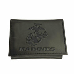 US Marine Corps, Tri-Fold Wallet, Black - US Military Home