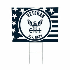 US Navy Coroplast Yard Sign - US Military Home