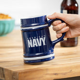 US Navy Ceramic Stein Cup, 24oz - US Military Home