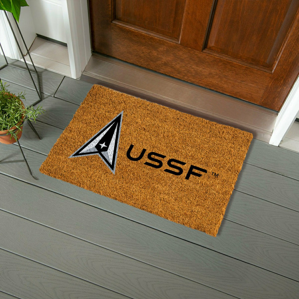 Coir Mat, 16"x28", US Space Force - US Military