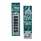 47" Double Sided Leaner, Philadelphia Eagles, Halloween - Home NFL