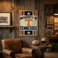University of Tennessee, Canvas Wall Tapestry, Medium, 36x24 - Home Collegiate