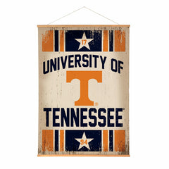 University of Tennessee, Canvas Wall Tapestry, Large, 54x36 - Home Collegiate