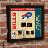Scoreboard Wall Clock, Buffalo Bills - Home NFL