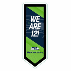 LED Wall Decor, Pennant, Seattle Seahawks - Home NFL