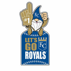 Kansas City Royals Gnome Metal Sign 10"L x 30"H - Home MLB