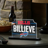Buffalo Bills NFL Football Rectangle Desklite LED Decor - Home NFL
