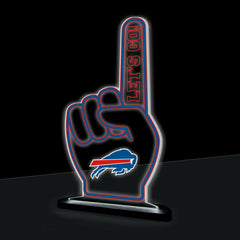 Buffalo Bills NFL Football Foam Finger Desklite LED Decor - Home NFL