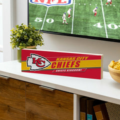 Kansas City Chiefs Mantle Sign, Down Home Fans, 5x18 - Home
