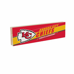 Kansas City Chiefs Mantle Sign, Down Home Fans, 5x18 - Home