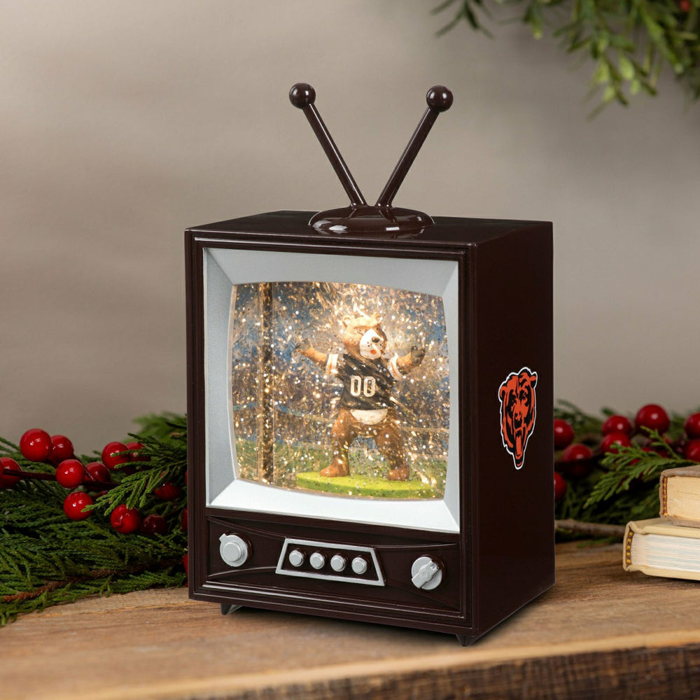 Chicago Bears Vintage TV Water Lantern - Home NFL