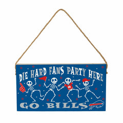 Buffalo Bills Halloween Wood Wall Sign, 6x11 - NFL Home