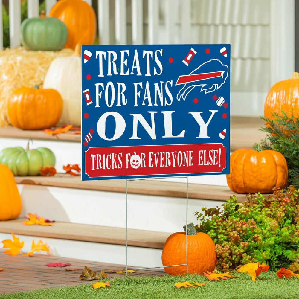 Buffalo Bills Yard Sign, Halloween Treats for Fans - NFL Home