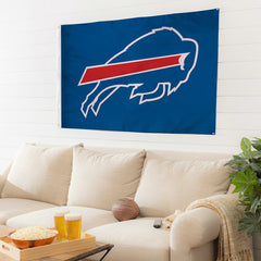 Buffalo Bills Single Sided Estate Flag with 2 Grommets, 3'x5' - NFL Home