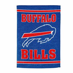 Buffalo Bills Embossed Suede Garden Flag - NFL Home