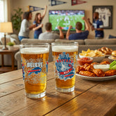 Buffalo Bills 16oz Glass pint, Set of 2 - NFL Home
