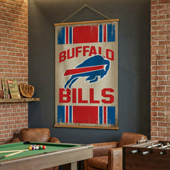 Buffalo Bills, Canvas Wall Tapestry, Large, 54x36 - NFL Home
