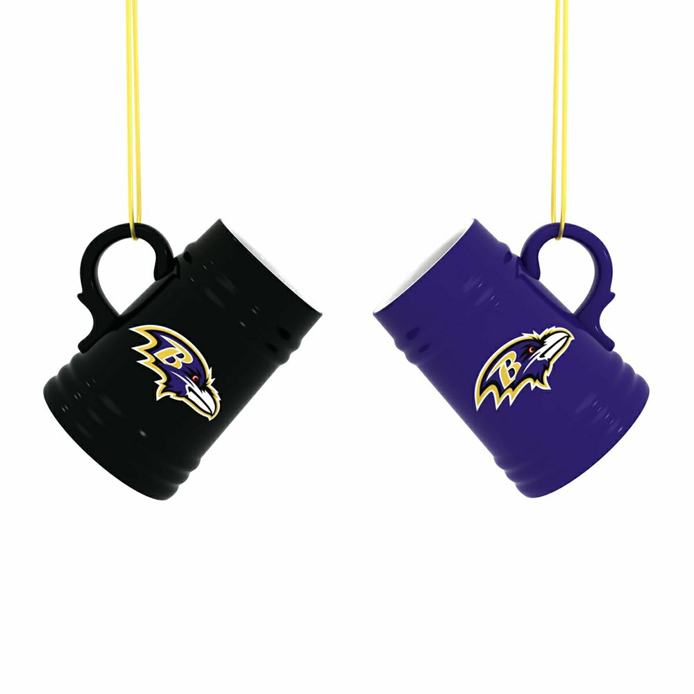 Baltimore Ravens Ceramic Mini Stein, 3oz, set of 2 - NFL Home