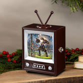 Baltimore Ravens Vintage TV Water Lantern - NFL Home