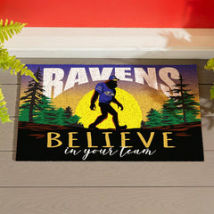 Baltimore Ravens Bigfoot PVC Mat, 28"x16" - NFL