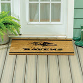 Baltimore Ravens Large One Color Coir Mat, 36"x24" - NFL