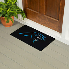 Full Color PVC Mat, 16" x 28", Carolina Panthers - NFL